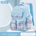 thumbnail image 1 of Cute & Lightweight Waterproof Bow Decor Casual Backpack - Large Capacity School Bag, 1 of 5