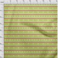 thumbnail image 3 of oneOone Cotton Poplin Fabric Chevron Ikat Decor Fabric Printed BTY 56 Inch Wide, 3 of 4
