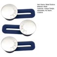 thumbnail image 4 of YAOMOBB Grands Boutons de Ceinture pour Réglages Rapides Rallonge de Bouton en Métal Réglable pour Pantalons Boutons Sans Couture Solution Rapide pour Jeans, 4 of 6