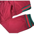thumbnail image 3 of Men's StarLight Active Fashion Stripe Jogger Track Jacket & Trackpants 2 Piece Set, 3 of 4