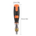 thumbnail image 4 of Multi-bit Two-way Ratchet Screwdriver 10-in-1 Multi-bit Ratchet Screw Drivers Set 6.23mm Adjustable Nut Driver Tool, 4 of 7