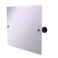 thumbnail image 2 of Allied Brass AP-93 Frameless Landscape Rectangular Tilt Beveled Edge Wall Mirror, Antique Bronze, 2 of 3