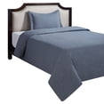 thumbnail image 1 of HOMETRENDS 2-Piece Blue Chambray Duvet Cover Set, Twin, 1 of 5