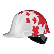 PIP Dynamic HP241R-MPL-01 Whistler Cap Style Hard Hat, Rachet Adjustment - Red Maple Leaf Wrap