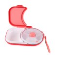 thumbnail image 2 of Abbracc Snack Rotating Container Easy Clean Sealing Lunch Box for Veggie Kids Adults Pink, 2 of 9