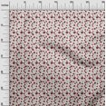 thumbnail image 3 of oneOone Viscose Chiffon Red Fabric Florals Sewing Craft Projects Fabric Prints By Yard 42 Inch Wide, 3 of 4