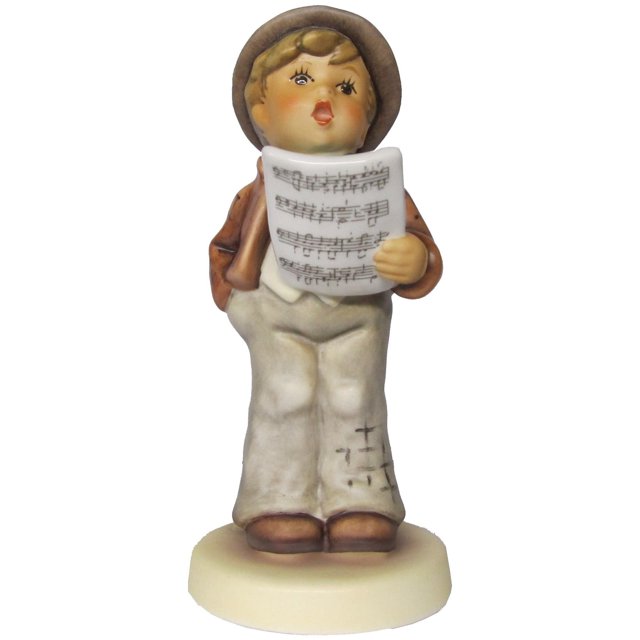 Hummel figurine lamplight Caroler, original MI Hummel Collection, gift-boxed