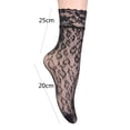 thumbnail image 3 of 1 Pairs Women Lace Ankle Socks Fishnet Short Stockings, 3 of 4