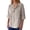 Kaki, variante sur GPOECD Chemises pour Femmes Grande Taille Col en V Boutonné Blouse à Manches Courtes Décontractée Coupe Ample Haut Confortable pour Femmes Hauts Décontractés pour Femmes Kaki,G