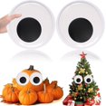 thumbnail image 1 of PETKNOWS Yeux Géants Google Wiggle de 7 Pouces, 2 Pcs Yeux Google Auto-Adhésifs Extra Larges pour Bricolage Autocollants d'Oeil Wiggle Grands Yeux Collants Artisanat Bricolage Fabrication, 1 of 7