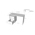 thumbnail image 4 of Sereni-T 2 Piece Home Office Set, Black and Ebony, 4 of 4