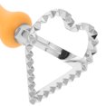 thumbnail image 3 of Miangastore Heart Shaped Ravioli Stamp Maker Zinc Alloy 1Pcs 3.9x2.9x2.8in, 3 of 8