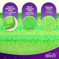 thumbnail image 3 of HOMEXCEL Microfiber Mop Pads Compatible with Swiffer Wet Jet,Reusable Machine Washable Swiffer WetJet Mop Pad Refills,Mop Head Replacements for Multi Surface Wet & Dry Cleaning,Pack of 8, 3 of 7