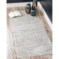 thumbnail image 1 of Unique Loom 3127129 2 ft. 7 in. x 6 ft. Paris Willow Runner Rug, Gray, 1 of 2