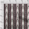 thumbnail image 1 of oneOone Polyester Lycra Fabric Stripe & Geometric Ikat Printed Fabric 1 Yard 56 Inch Wide, 1 of 4