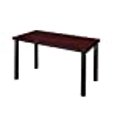 thumbnail image 3 of Regency Kee 48 by 24-Inch Training Table, Mahogany/Black, 3 of 3