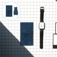 thumbnail image 4 of MIANGASTORE 1pc Practical Flannelette Fabric Watch Bag Durable Travel Watch Pouch Case, 4 of 8