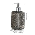 thumbnail image 3 of Wzzjkit Clear Plastic Soap Dispenser, Refillable Liquid Hand Soap Dispenser for Bathroom, Kitchen Soap Dispenser, 3 of 6