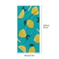 thumbnail image 4 of Microfiber Beach Towel Super Colorful Bath Towel Sandproof Beach Blanket Multi-Purpose Towel For Travel Swimming Pool 27x59 Inch, 4 of 7