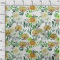 thumbnail image 2 of oneOone Viscose Chiffon Orange Fabric Florals Sewing Craft Projects Fabric Prints By Yard 42 Inch Wide, 2 of 4