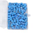 thumbnail image 3 of Connecteur Bornier, 5,08 Mm 100Pcs 2P 3P 4P PCB Bornier pour Câble 14 à 22AWG, 3 of 8