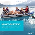 thumbnail image 4 of Intex Excursion 5 Ensemble de Bateau Gonflable avec Montage sur Tableau Arrière et Moteur de Traîne, 4 of 12