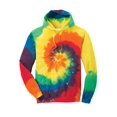 thumbnail image 1 of Gravity Threads Mens Tie-Dye Pullover Hoodie Sweater - Rainbow - 3X-Large, 1 of 1