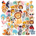 thumbnail image 1 of YEZDIX Animal Wildlife Cartoon Waterproof Stickers for Laptops Notebooks, 1 of 5