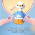 thumbnail image 4 of Blue Duckling Push Powered Crawling Imitate Toy For Small Children Toddler Walking, 4 of 7