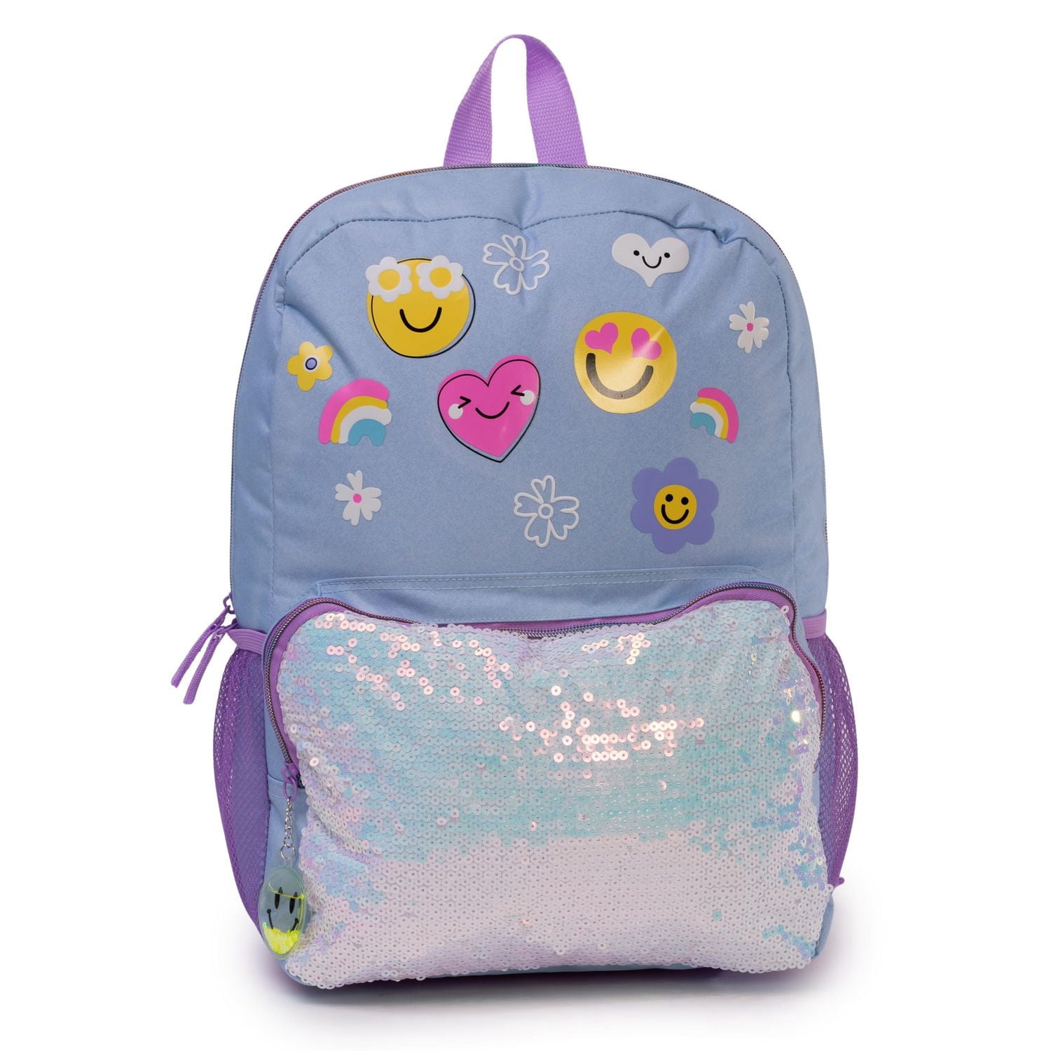 Jetstream Multi-Compartment School Backpack with Organizer & Sequin Pocket