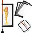thumbnail image 3 of 6/12Pcs Fishing Lure Wraps 2 Sizes, Clear PVC Lure PVC Fishing Bait Bait Storage Covers Puncture Resistant, 3 of 8