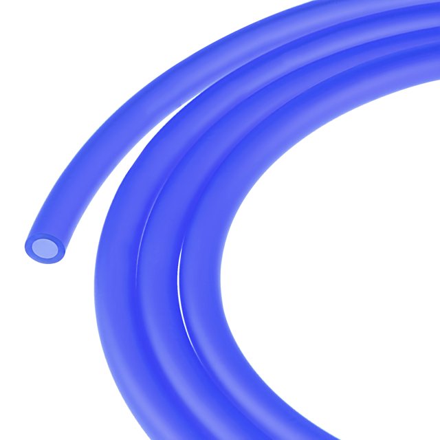 Unique Bargains 3/16' x 5/16' 10ft Blue PVC Petrol Fuel Line Hose for Chainsaws Lawn Mower String Trimmer Blowers