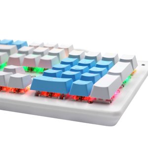 Dioche 104 Keys Mechanical Keyboard, Wired Real Mechanical Backlit Keyboard For PC Laptop For Game and Office