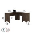 thumbnail image 5 of Bush Furniture Salinas L Shaped Desk with Storage, 60W, Ash Brown, 5 of 5