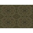 thumbnail image 1 of Ahgly Tapis Rectangulaire Lavable en Machine Intérieur Transitionnel Marron, 2 Pieds x 5 Pieds, 1 of 7