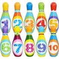 thumbnail image 2 of 12PCS Kids Bowling Set Developmental Bowling Game Bowling Pin with Bowling Ball, 2 of 10