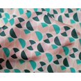 thumbnail image 4 of oneOone Silk Tabby Fabric Circle Geometric Fabric Prints By Yard 42 Inch Wide, 4 of 4