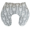 thumbnail image 1 of Ara Enfants - Grey and White Flying Arrows - Nursing Pillow, 1 of 1