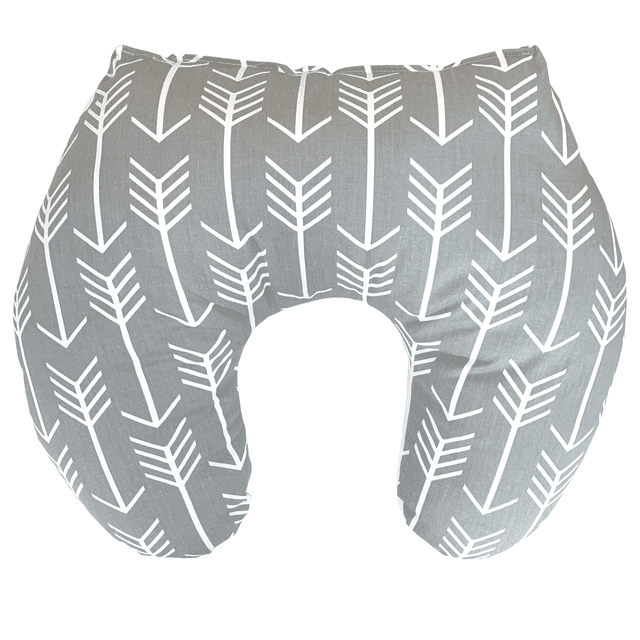Ara Enfants - Grey and White Flying Arrows - Nursing Pillow
