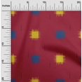 thumbnail image 1 of oneOone Cotton Cambric Fabric Small Motif Ikat Decor Fabric Printed BTY 56 Inch Wide, 1 of 4