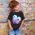 thumbnail image 3 of FhsagQ le 7 Juillet Garçon et Fille Mode Décontractée Imprimé Col Rond Ample Manche Courte T-Shirt Haut Filles Printemps le 7 Juillet T-Shirts Taille 7/8 Pâques Filles Chemises d'Été Taille 14/16 Noir 4-5 Ans, 3 of 3