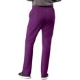 thumbnail image 2 of Adar Addition Scrubs for Men - Slim Leg Cargo Drawstring Scrub Pants - A6106 - Eggplant - XL, 2 of 8