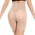 thumbnail image 2 of Culotte Rehausseur de Hanches et Fesses pour Femmes, 4 Coussinets Amovibles, Ceinture Taille Haute, Pantalon Taille Haute, 2 of 9