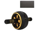 thumbnail image 2 of FHBVT Rouleau de Roue Ab pour Entraînement du Tronc Poignées en Mousse Antidérapantes Roue en Acier Inoxydable TPR Genouillère Incluse Équipement de Gym à Domicile pour Hommes Femmes Renforcement du Tronc Perte de Poids Tonification Musculaire, 2 of 6
