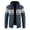 Blue, variant on RKSTN Jackets for Men Fashion And Winter Stand Collar Sweater Casual Fleece Jacket Fall and Winter Long Sleeve Jacket Coats