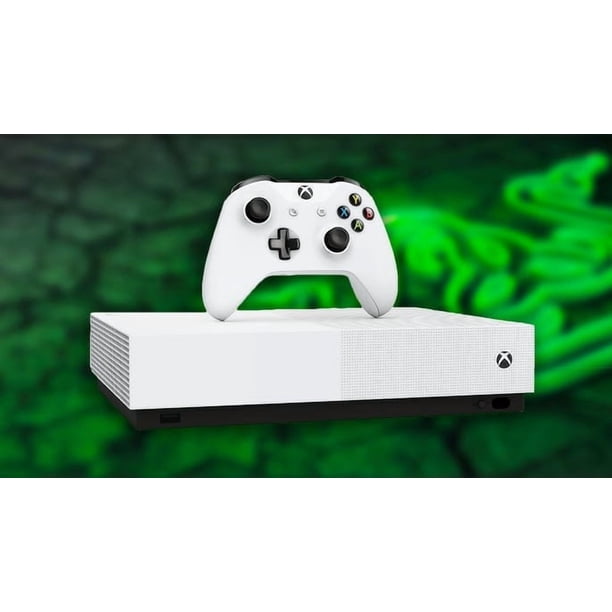 Restored Microsoft Xbox One S 1TB All-Digital Edition Console Disc