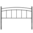 thumbnail image 2 of Abigail Full Metal Headboard - Black, 2 of 4