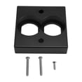 thumbnail image 2 of Panneau de Prise pour Haut-Parleur Hi-Fi, Panneau de Terminal de Haut-Parleur Hi-Fi, Prise d'Alimentation Murale Professionnelle de Type 86 pour Haut-Parleur pour Accessoires de Haut-Parleur, 2 of 7