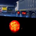 thumbnail image 4 of 24V Mini Round Marker  Light LED Lamp for Trailer Truck White Red Yellow ABS Plastic 1PC, 4 of 7
