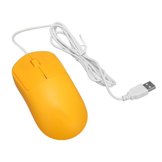 3 Buttons Basic Wired Mouse, Optical 1200DPI Usb Laptop Computer Mouse, Simple Design Solid Color Mouse For